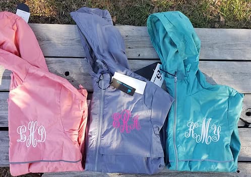 Adult Monogram Raincoat — image 1