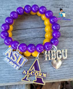 Alcorn State Charm Bracelet — image 1