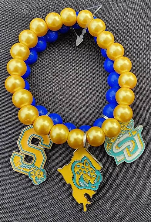 Southern University Charm Bracelet