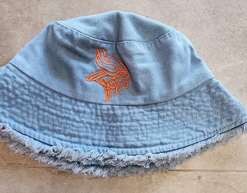 Viking Denim Bucket Hat — image 1
