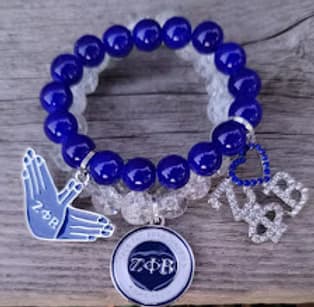 Zeta Phi Beta Charm Bracelet — image 1