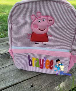 Peppa Pig Full-Size Bookbag — image 1