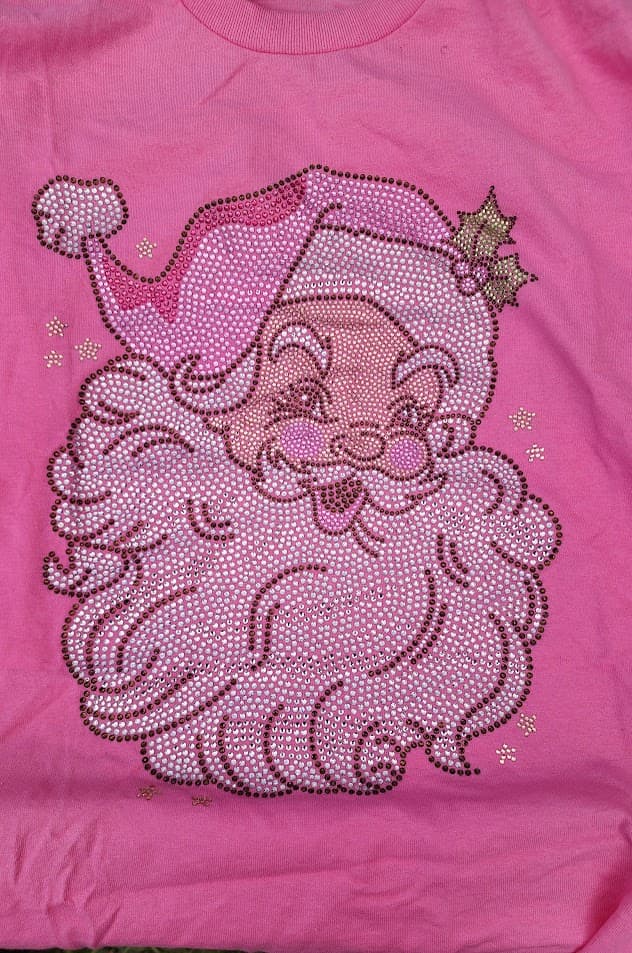 Pink Hat Santa — image 1