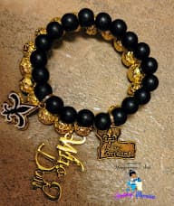 Who Dat Charm Bracelet — image 1