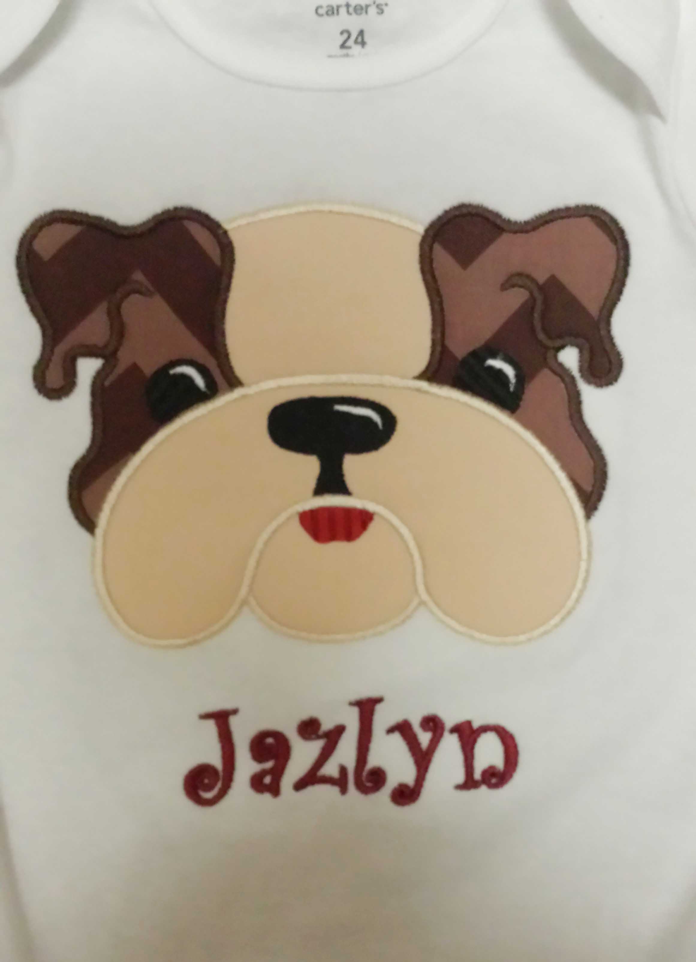 Baby Bulldog Bodysuit or Shirt